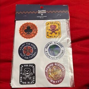 Rowing Blazers Assorted Stickers Set $3 if purchased with a order of $10 or more